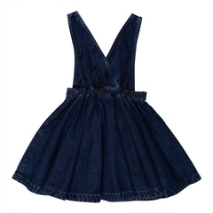 WYNKEN RINSE WASH PINAFORE DRESS