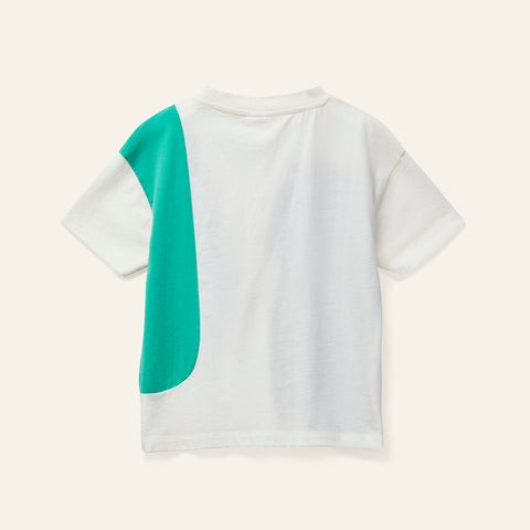 Wynken Ecru/Blue/Green Keel T-Shirt