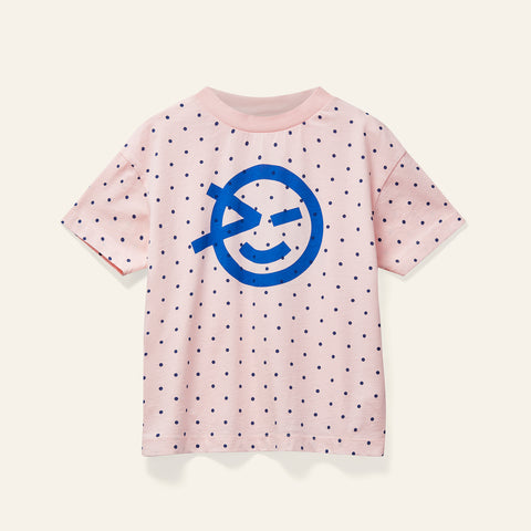 Wynken Pale Pink Wynken Polka T-Shirt