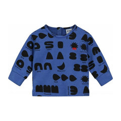 Beau Loves Blue Quartz 'What Do You See?' Baby Sweater