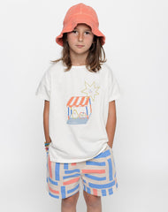 Babyclic Pierre Ecru T-Shirt Parada Shorts Set