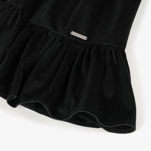 Jessie And James Black Cord Catch Me Bow Dress