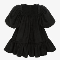 Jessie And James Black Cord Catch Me Bow Dress