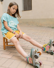 Babyclic Shopping Bag Green T-Shirt Marche Shorts Set