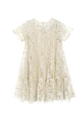 JNBY SNOW LACE SHEER DRESS