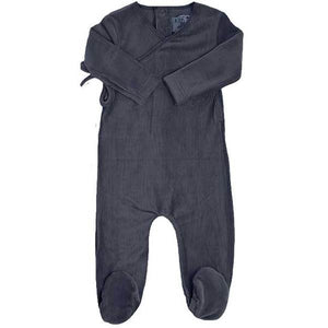 KIPP BABY CHARCOAL RIB WRAP STRETCHIE