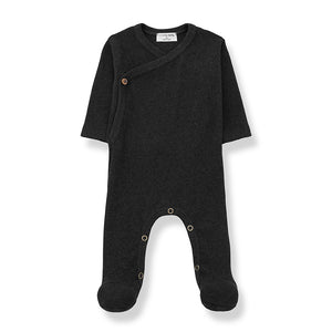 1 + IN THE FAMILY CATERIN CHARCOAL ROMPER