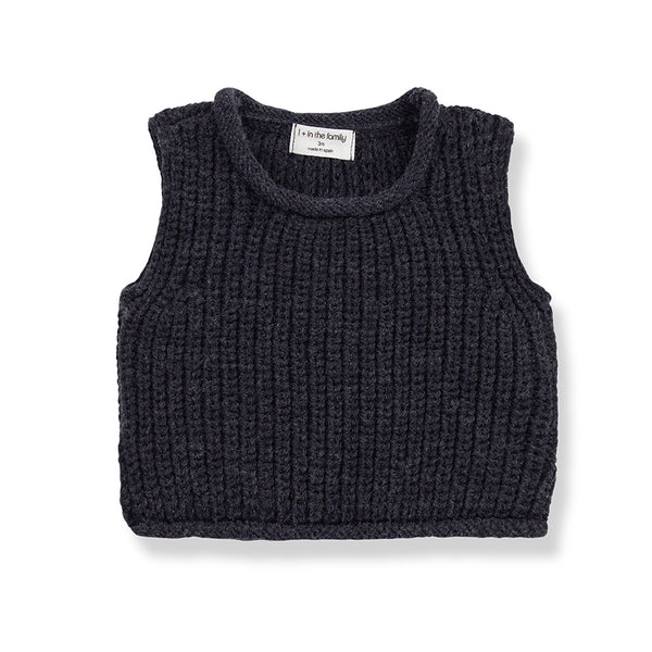 1 + IN THE FAMILY GABRIEL CHARCOAL VEST