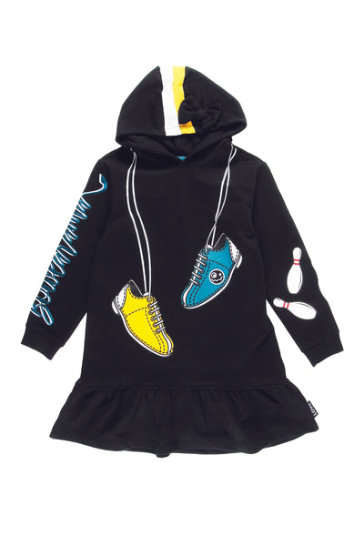 LOUD BLACK BOWLING DRESS