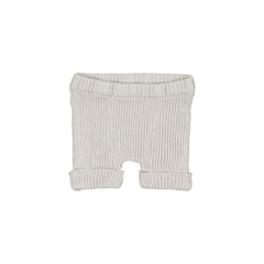 Analogie By Lil Legs Grey Knit Shorts