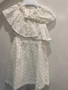 NUECES WHITE MANZANO DRESS