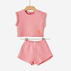 YELL-OH STRAWBERRY PINK BABY SET