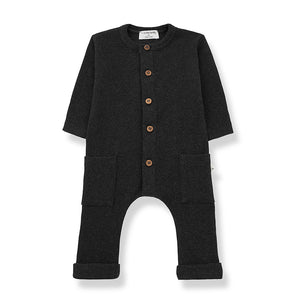1 + IN THE FAMILY MILOS CHARCOAL ROMPER