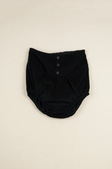 POPELIN HIGH WAISTED BLACK BLOOMERS