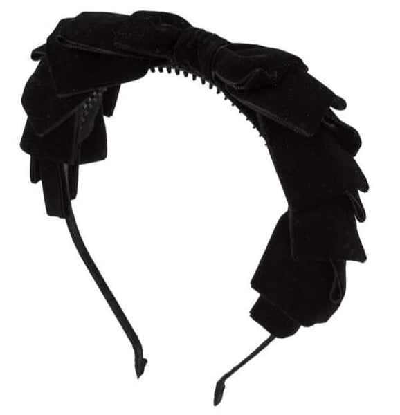 Project 6 Pleated Ribbon Velvet Headbands