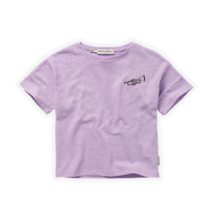 SPROET AND SPROUT LILAC BREEZE LINEN MUSIC TSHIRT