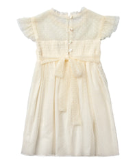 Tocoto Vintage Cream Tulle Dress