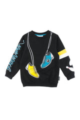 LOUD BLACK BOWLING SWEATSHIRT