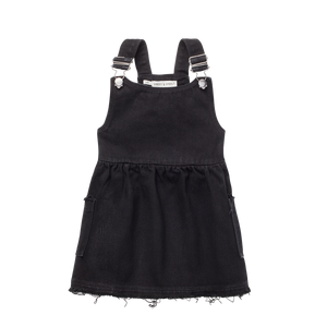 SPROET & SPROUT BLACK SALOPETTE DRESS