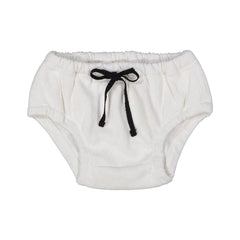 LIL LEGS WHITE SWEATER BLOOMERS