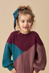 SOFT GALLERY TRICOLOR ESSY KNIT